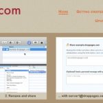 DropPages, alojar paginas web en Dropbox