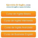 Ejercicio de Inglés, cursos gratuitos de inglés online