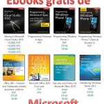 Colección de eBooks gratuitos de Microsoft