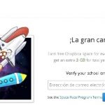 Consigue hasta 25 Gb gratis con Dropbox si eres estudiante universitario