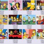 Descargar calendario Simspons 2012