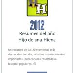 Year in reaview, crea un resumen de tu Facebook de 2012