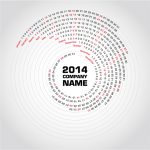 Calendario 2014 para descargar e imprimir