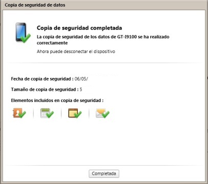 Hacer Backup del Galaxy S2 Hacer Backup del Galaxy S2