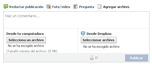 Como compartir una carpeta de Dropbox en Facebook Como compartir una carpeta de Dropbox en Facebook
